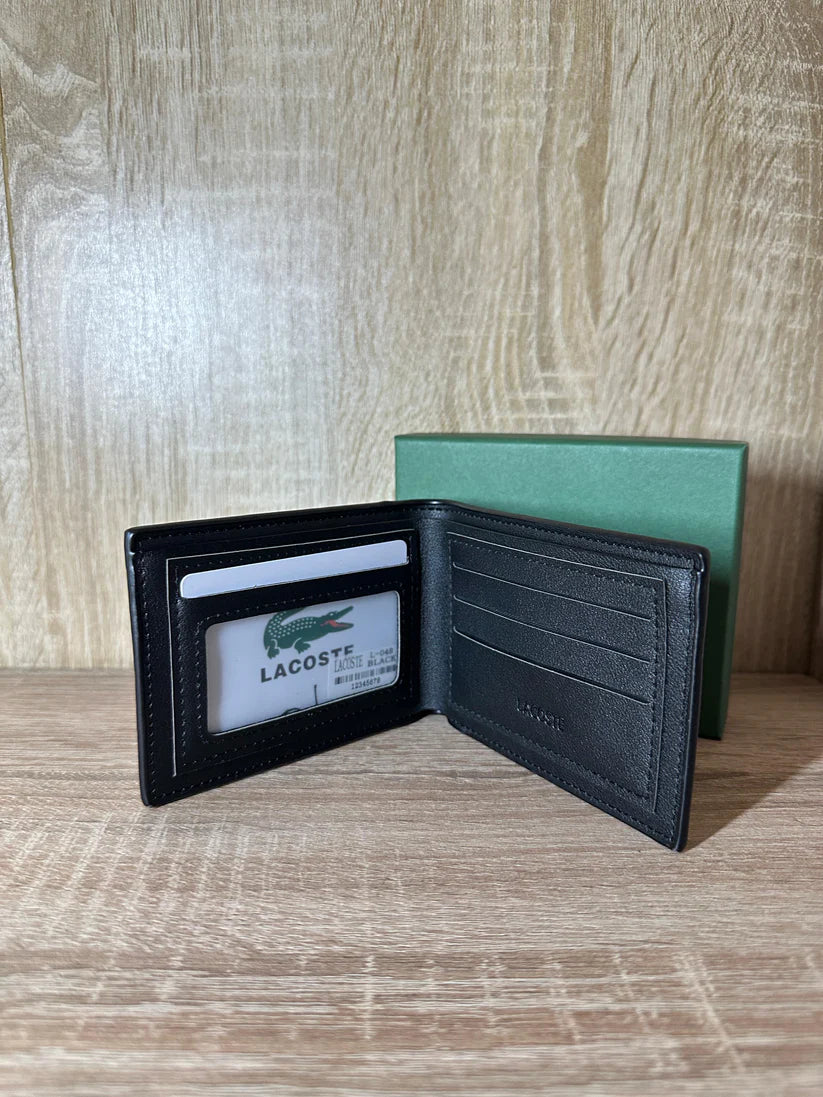 MONNAIE LACOSTE NOIR HOMMES
