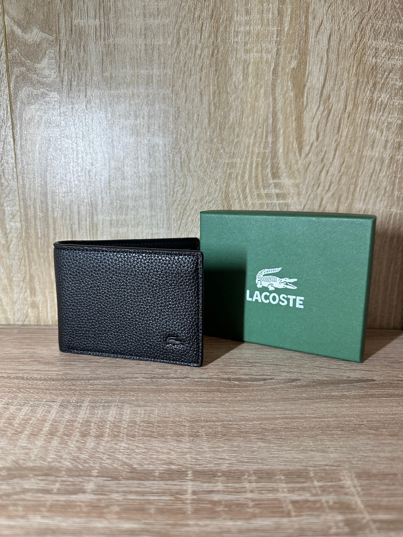 MONNAIE LACOSTE NOIR HOMMES